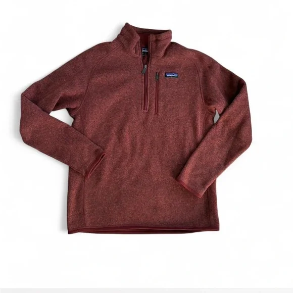 Patagonia Men’s Better Sweater 1/4 Zip Pullover Dried Vanilla Size M outerwear